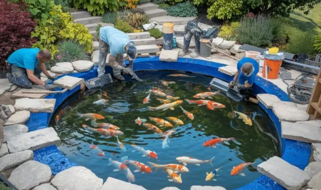 Building a Durable Polyurea Koi Pond A Complete Guide