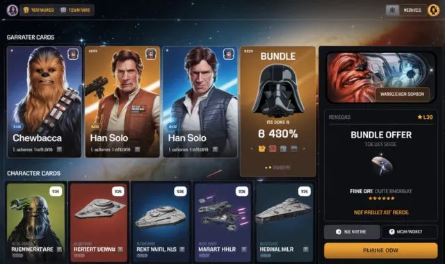 Your Guide to the SWGOH Webstore Features,Deals,Tips